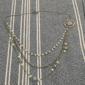 Pear and Jewel Necklace